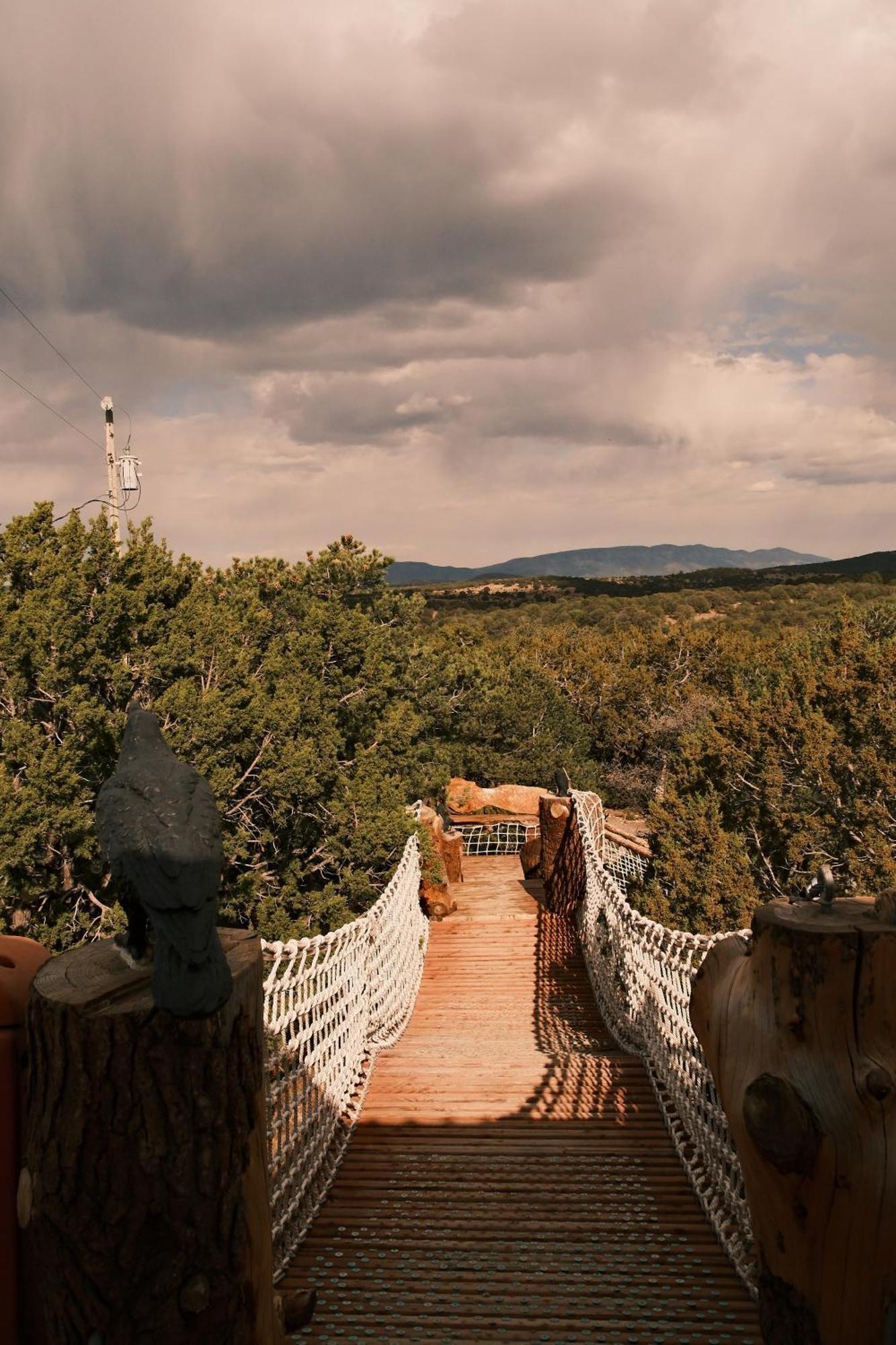 Вилла Crows Nest Treehouse At El Mstico Ranch Nogal Экстерьер фото